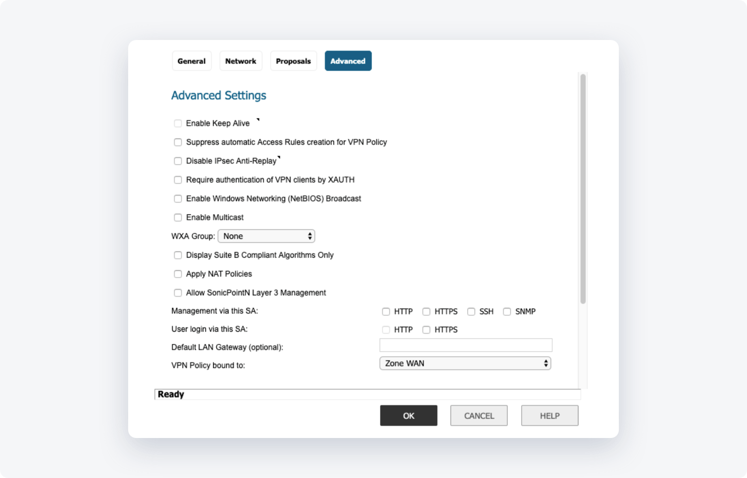 Setting Up Site-to-site On SonicWall